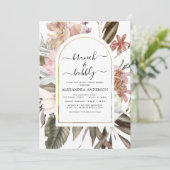 Invitation Brunch & Bubbly Boho Fête des mariées Bourgogne (Debout devant)