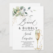 Invitation Brunch & Bubbly Bridal Douche (Devant / Derrière)
