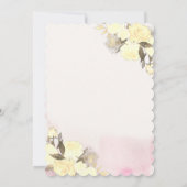 Invitation Brunch & Bubbly Cocktail Citron Roses (Dos)