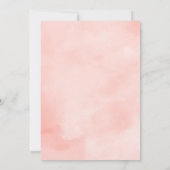 Invitation Brunch & Bubbly | Fête des mariées Florale Champag (Dos)