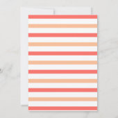 Invitation Brunch & Bubbly Pique-nique Fête des mariées à thè (Dos)