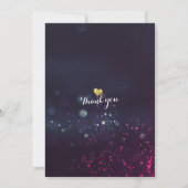 Invitation Brunch & Bubbly Réception de Mariage Guirlande de  (Dos)
