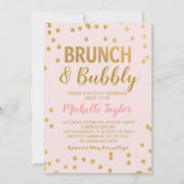 Invitation Brunch & Bubbly | Rose & Or (Devant)