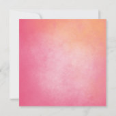 Invitation Brunch chic et Fête des mariées fleurie bulle (Dos)