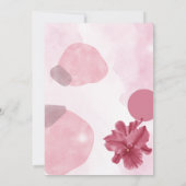 Invitation Brunch Citrus Purple Et Baby shower Bubbly (Dos)