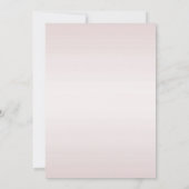 Invitation Brunch d'anniversaire en Quartz Rose (Dos)