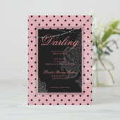 Invitation Brunch de baby shower avec la mariée (Debout devant)