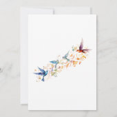 Invitation Brunch de Baby Shower pour couples élégants (Dos)