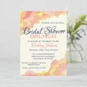 Invitation Brunch de Fête de l'mariée Whimsical (Debout devant)