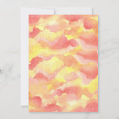 Invitation Brunch de Fête de l'mariée Whimsical (Dos)