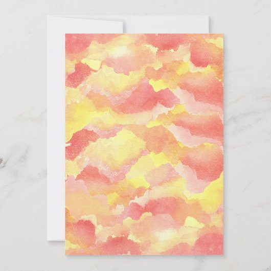 Invitation Brunch de Fête de l'mariée Whimsical (Dos)