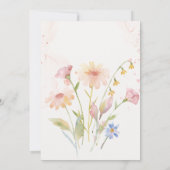 Invitation Brunch de Fête des Mères - Design éléga (Dos)