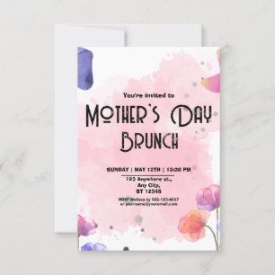 Invitation Brunch de la Fête des mères