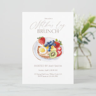 Invitation Brunch de la fête des mères aquarelle Fête des mèr