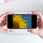 Invitation Brunch de la Fête des Mères Sunflower et Ciel Bleu