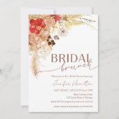 Invitation Brunch de la mariée de Boho | Fête des mariées en (Devant)