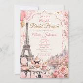 Invitation Brunch de mariage à Paris (Devant)