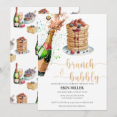 Invitation Brunch de mariage | Crêpe (Devant / Derrière)