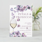 Invitation Brunch de mariage | Floral pastel (Debout devant)