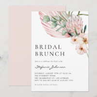 Brunch de mariage tropical avec protée aquarelle r