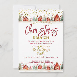 Invitation Brunch de Noël