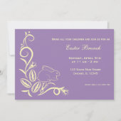 Invitation Brunch de Pâques (Devant)