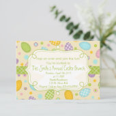 Invitation Brunch de Pâques (Debout devant)