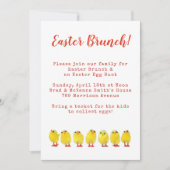 Invitation Brunch de Pâques (Devant)
