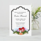 Invitation Brunch de Pâques (Debout devant)