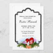 Invitation Brunch de Pâques (Devant / Derrière)