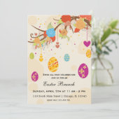 Invitation Brunch de Pâques (Debout devant)