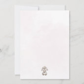 Invitation Brunch de Pâques (Dos)