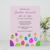 Invitation Brunch de Pâques (Debout devant)