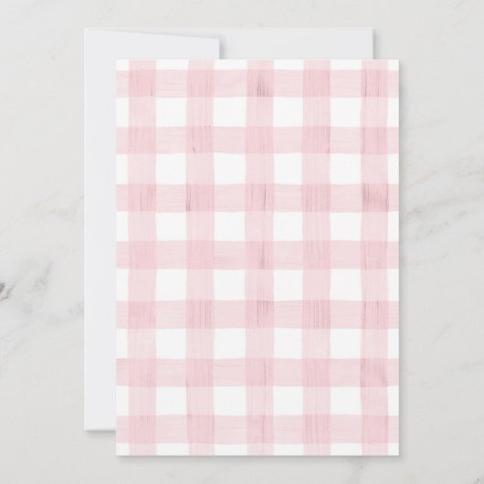 Invitation Brunch de Pâques et chasse aux oeufs (Dos)