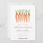 Invitation Brunch de Pâques et chasse aux oeufs (Devant)