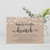 Invitation Brunch de pour toujours, Mariage en Elopement (Debout devant)