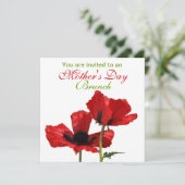 Invitation Brunch de Red Poppies (Debout devant)