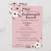 Invitation brunch des serveuses (Devant / Derrière)