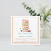 Invitation Brunch Donut Collecte de pâtisseries co (Debout devant)
