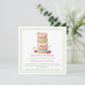 Invitation Brunch Donut Collecte de pâtisseries co (Debout devant)