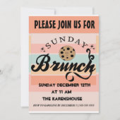 Invitation Brunch du dimanche   (Devant)