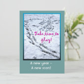 Invitation Brunch du Nouvel An (Debout devant)