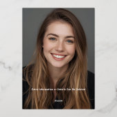 Invitation Brunch Enterrement de Vie de Jeune Fill (Verso)