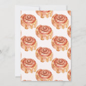 Invitation Brunch et Baby shower fille (Dos)