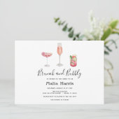 Invitation Brunch et Bubbly Bridal Douche (Debout devant)