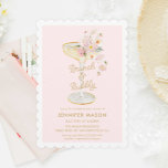 Invitation Brunch et bubbly rose florale<br><div class="desc">Nos invitations Brunch et Bubbly Pink Floral donneront le ton de votre fabuleuse fête de la douche nuptiale. Avec de magnifiques fleurs et un arrière - plan roux, ces invitations sont sûrs d'être un succès. Faites éclater votre fête avec ces invitations étonnants. La plupart des lettres sont modifiables. Objets correspondants...</div>