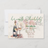 Invitation Brunch et Bubbly Shower de Mariage (Devant)