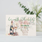 Invitation Brunch et Bubbly Shower de Mariage (Debout devant)