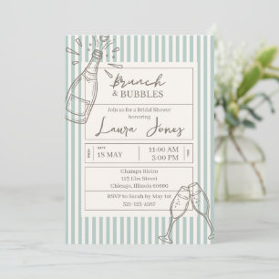 Invitation Brunch et Bulles