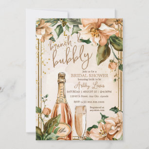 Invitation Brunch et champagne pétillant, Champagne Mariage R